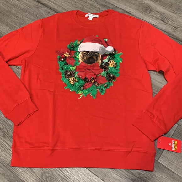 ⚡️ Pug dog puppy ugly christmas sweater - Picture 2 of 10